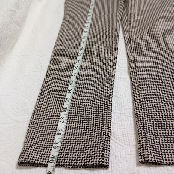 Ellen Tracy Womens Houndstooth Ankle Pant Size M Office Pants - Picture 10 of 10